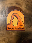 Rocks are Rad sticker