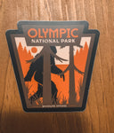 Sasquatch Olympic Nat Park Sticker